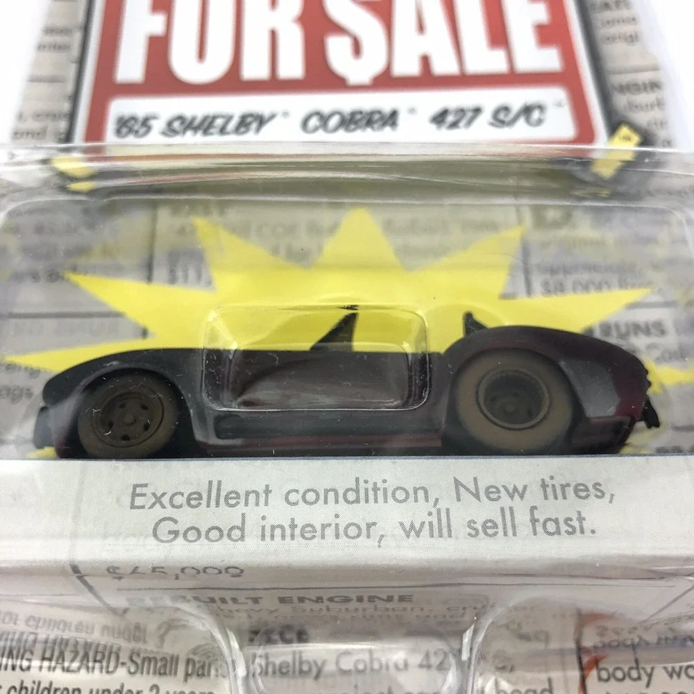 Jada Toys For Sale 1965 '65 Shelby‎ Cobra 427 S/C Red Diecast 1/64 Scale